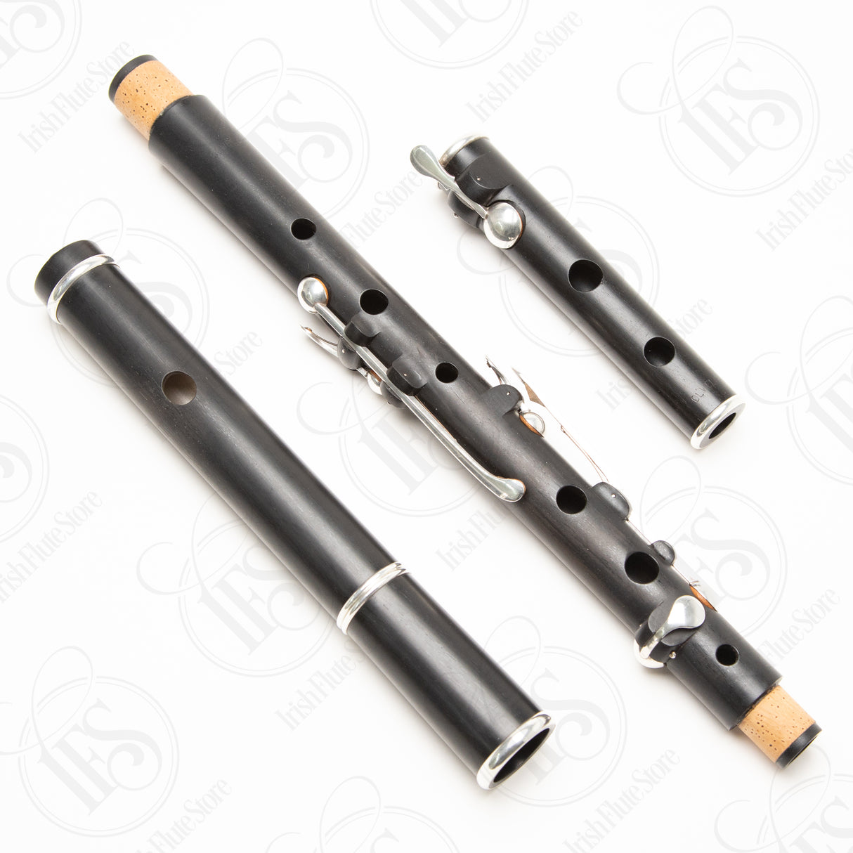 Olwell Blackwood & Silver 6-Key, D