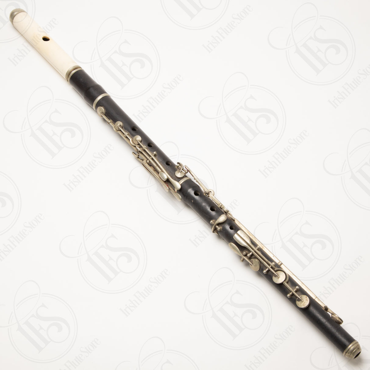 German Nach Meyer Type 12/13-Key Flute with Ivory Headjoint