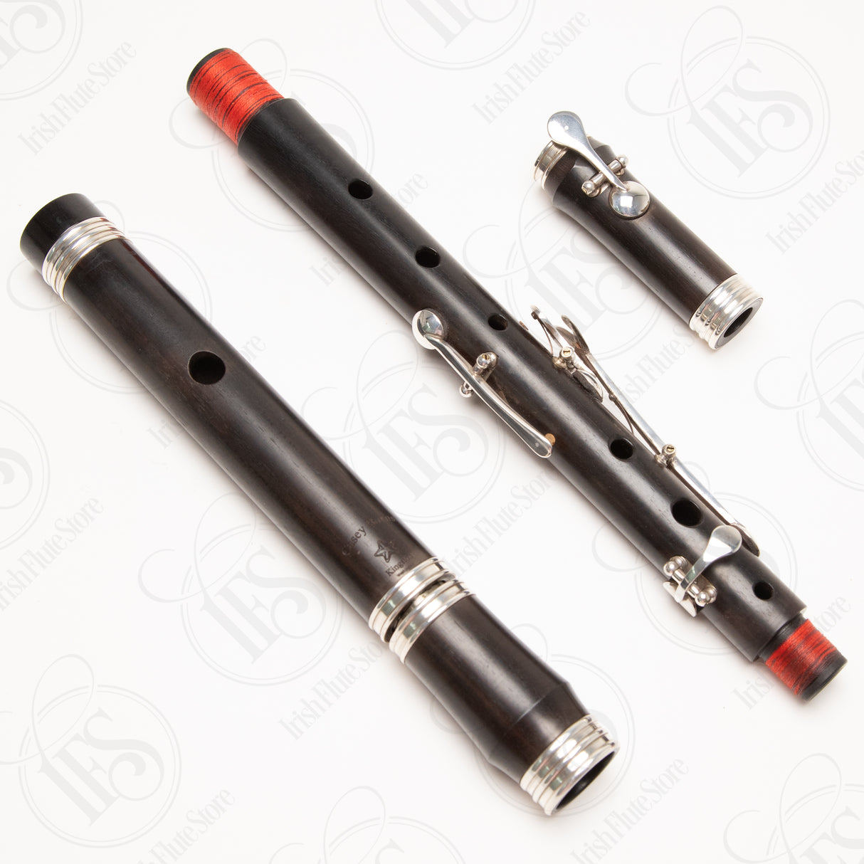Casey Burns Blackwood & Silver 5-Key, D