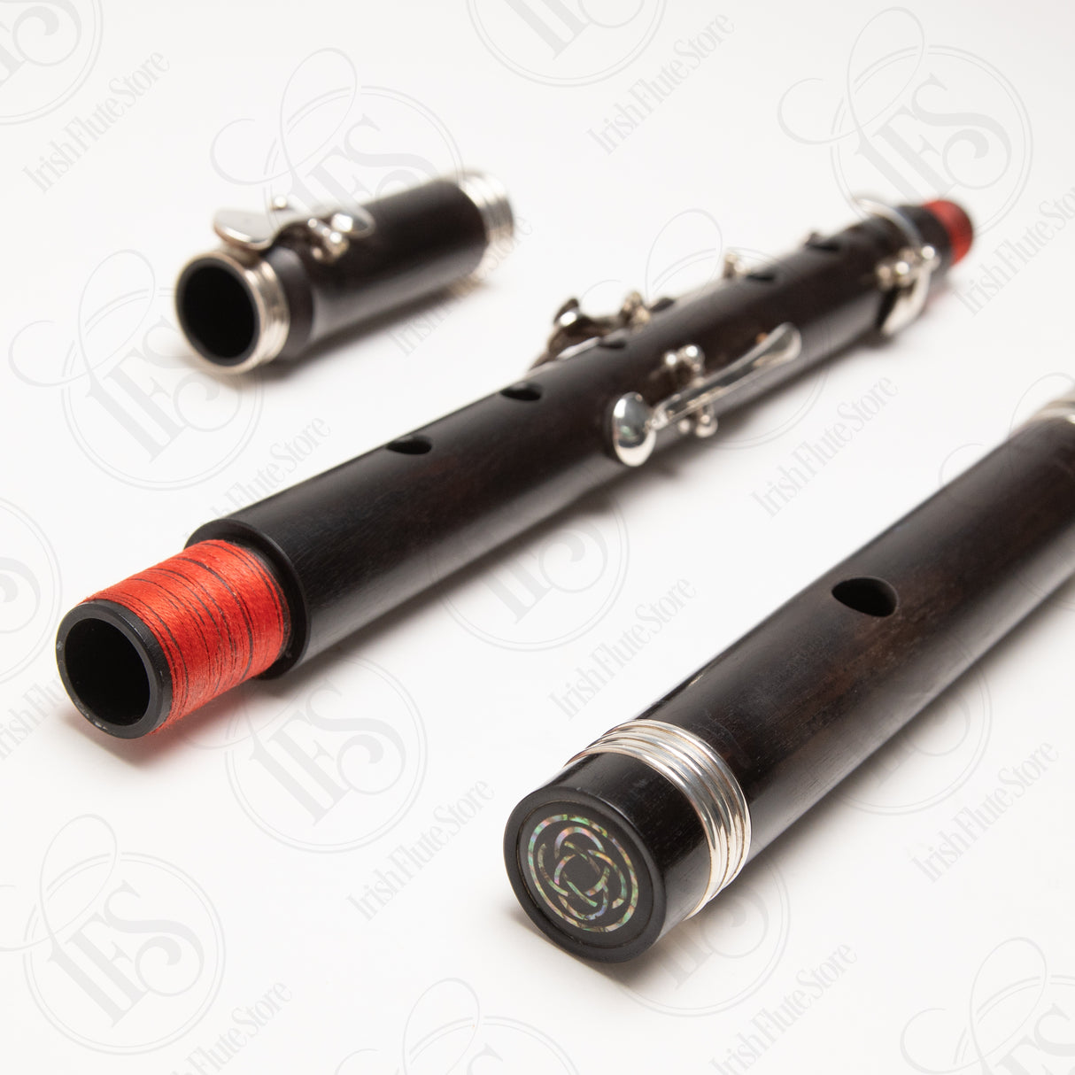 Casey Burns Blackwood & Silver 5-Key, D