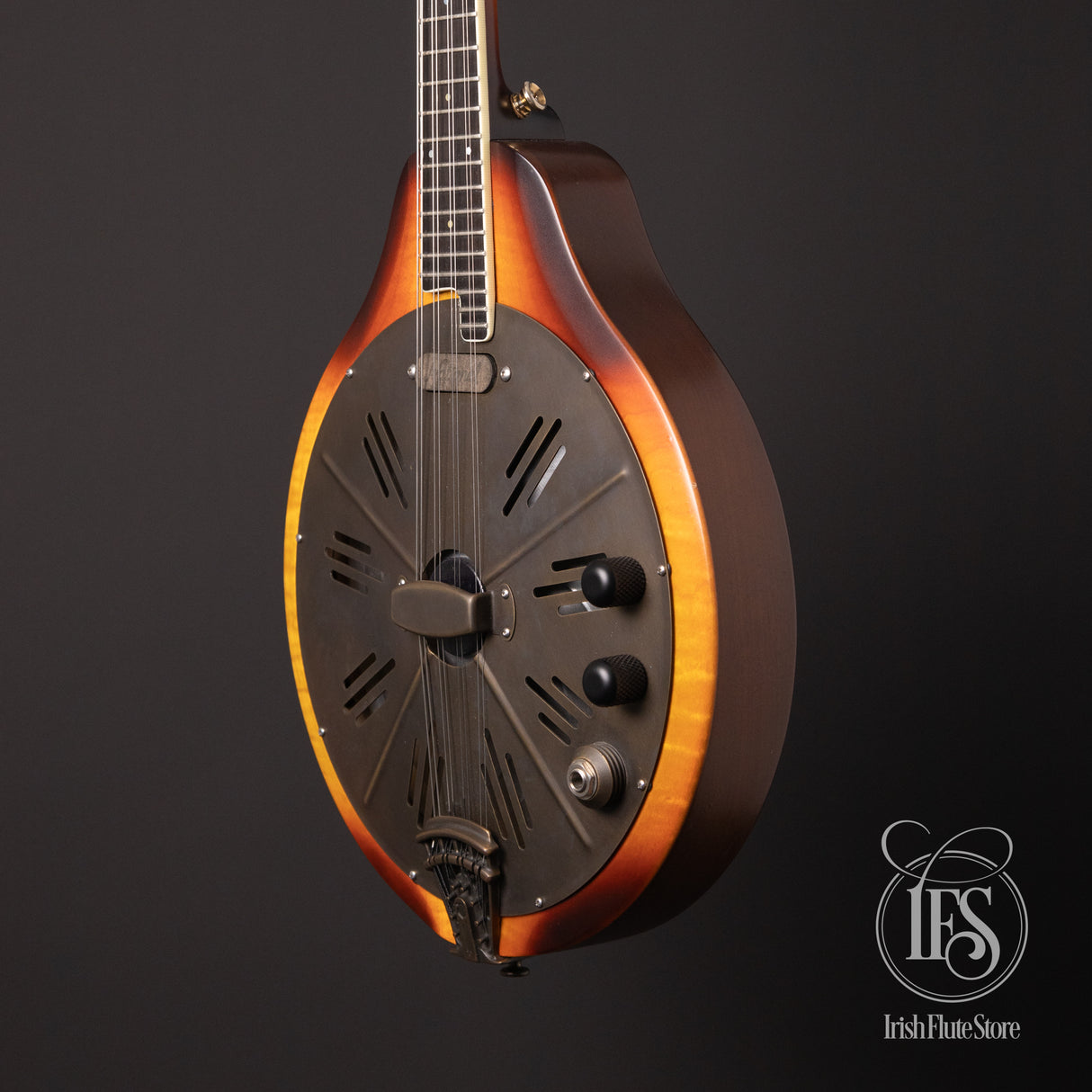 National Reso-Phonic RM-1 Resonator Mandolin with Hot-Plate