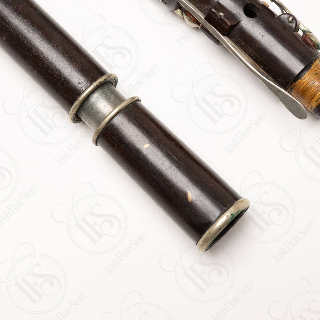 Antique London Cocus & Nickel Silver 8-Key, D
