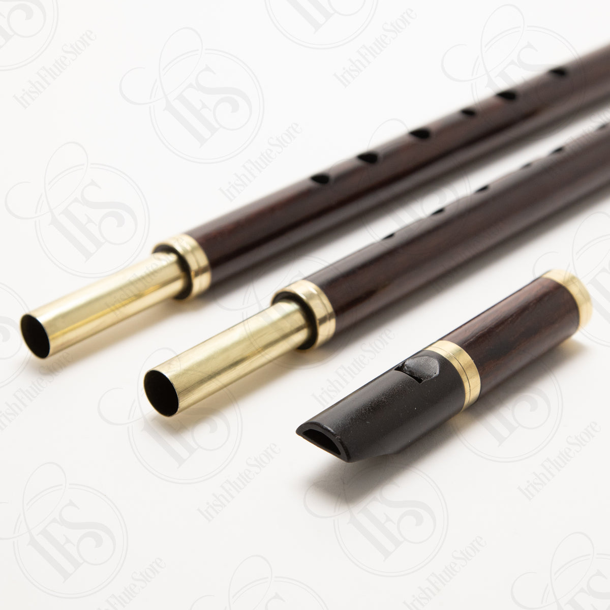 O'Riordan Rosewood & Brass C/D Set