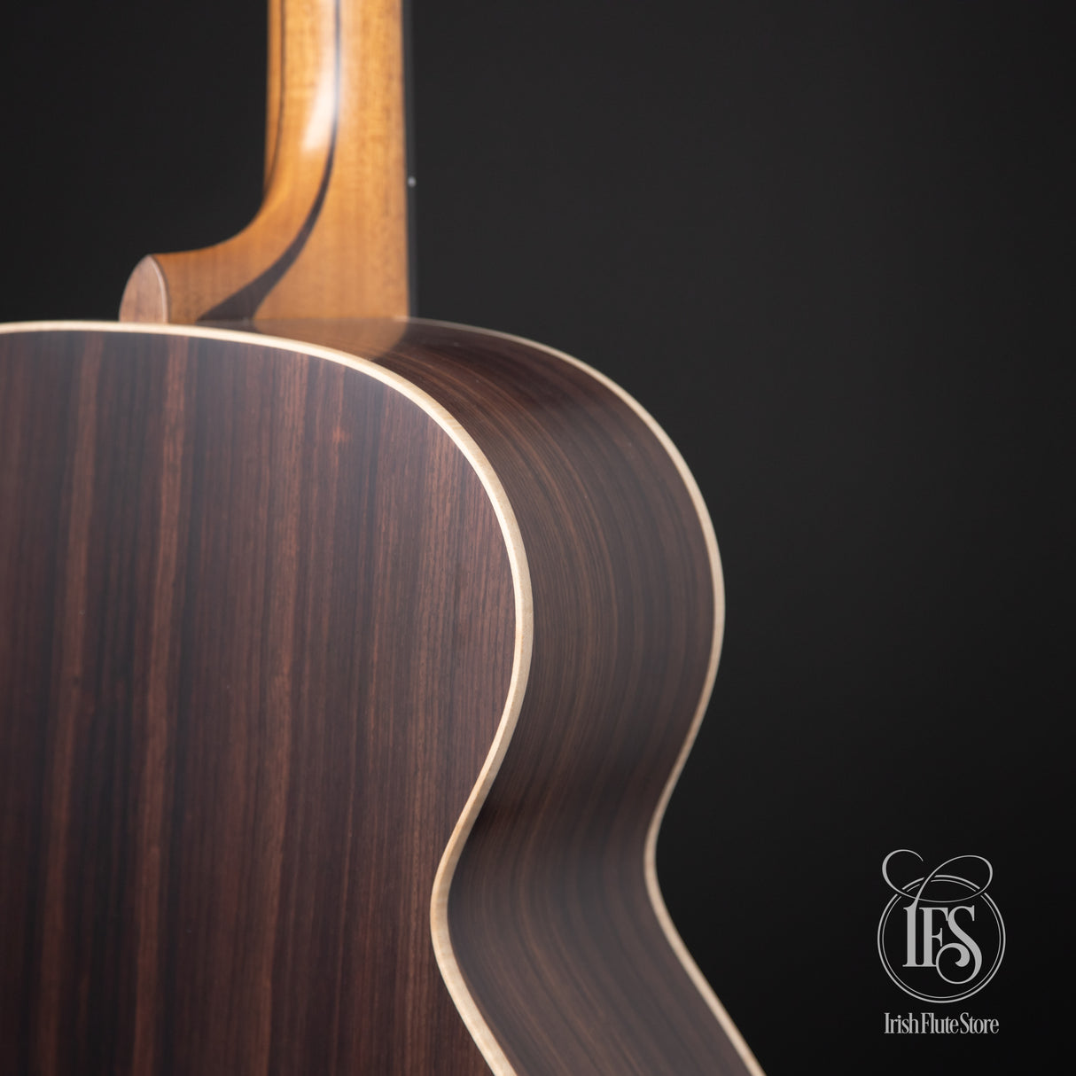 Lowden Guitars 032 Indian Rosewood & Sitka Spruce Back Right 3/4 Close