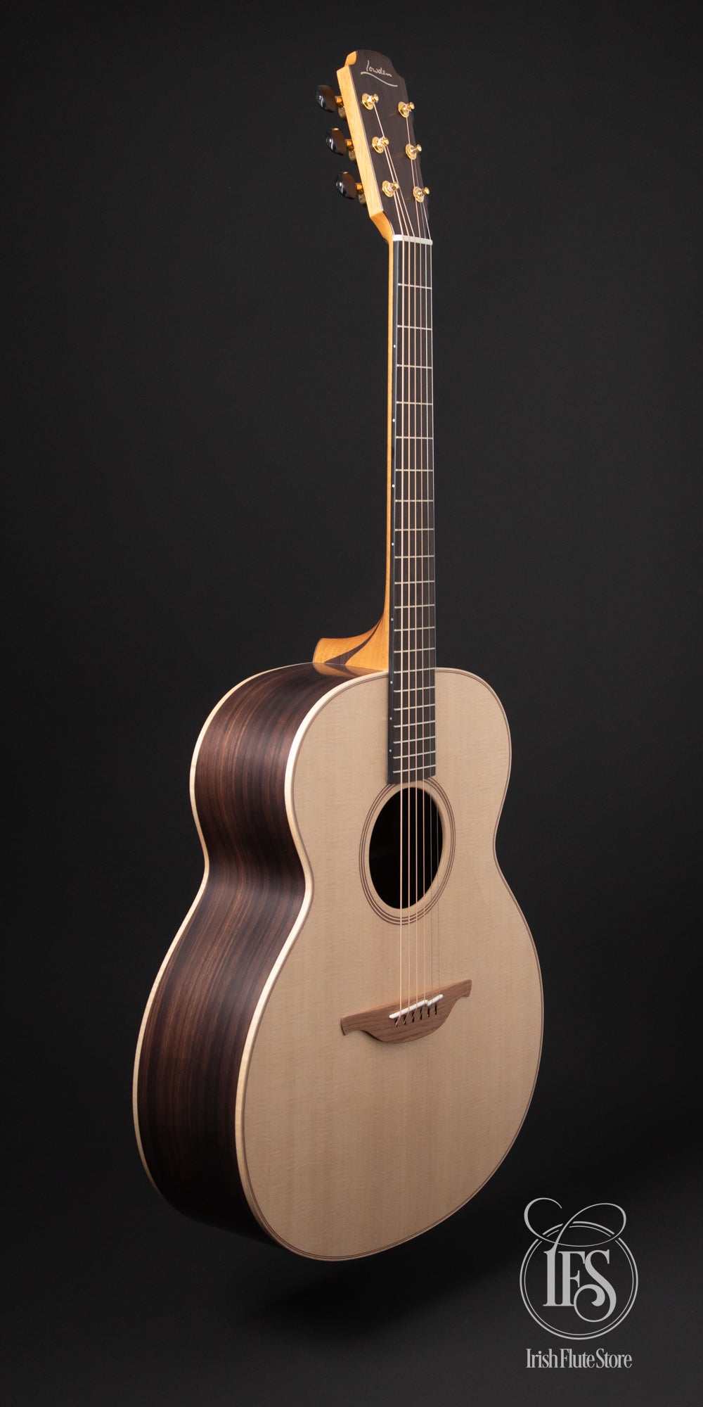 Lowden Guitars 032 Indian Rosewood & Sitka Spruce Left 3/4 Full