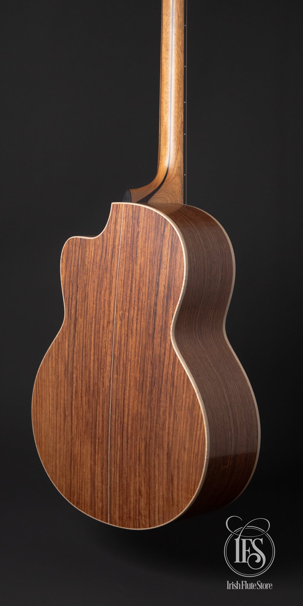 Lowden Guitars F35c Guatemalan Rosewood & Sinker Redwood Left Rear 3/4