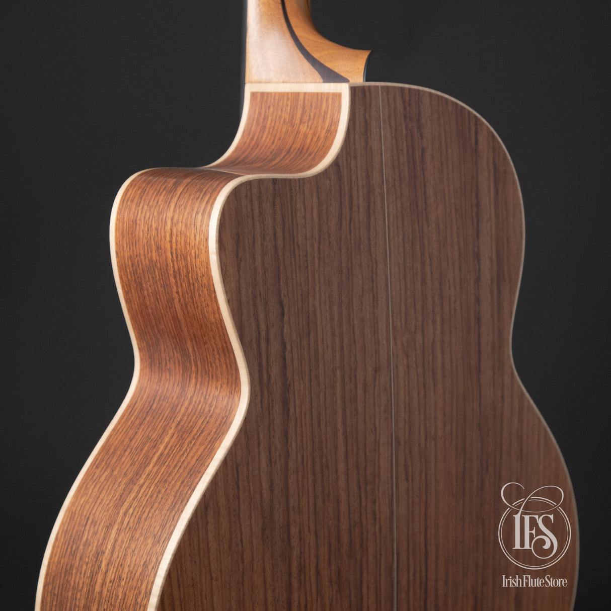 Lowden Guitars F35c Guatemalan Rosewood & Sinker Redwood Right Rear 3/4 Bout