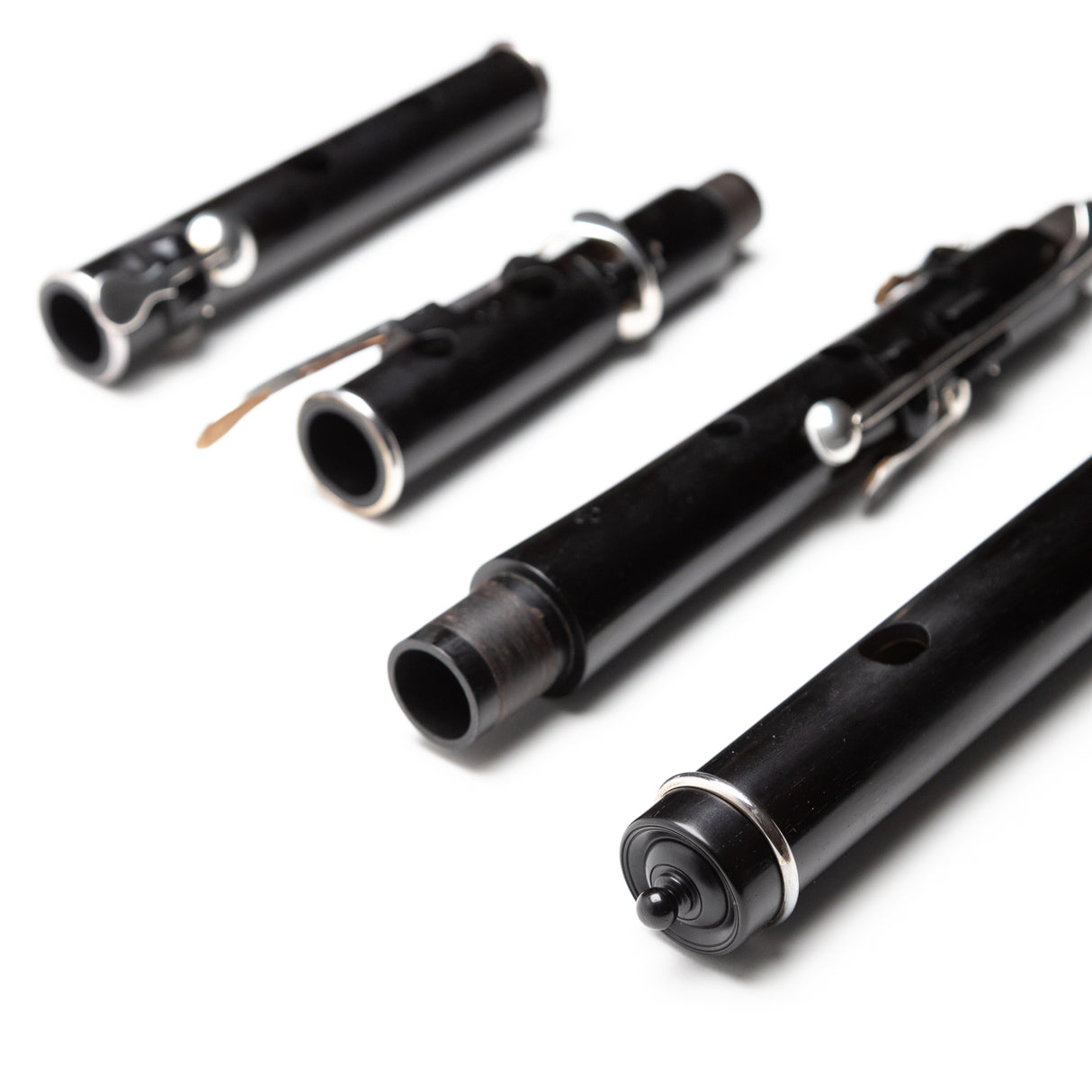 Paddy Ward Blackwood & Silver 6-Key Rudall