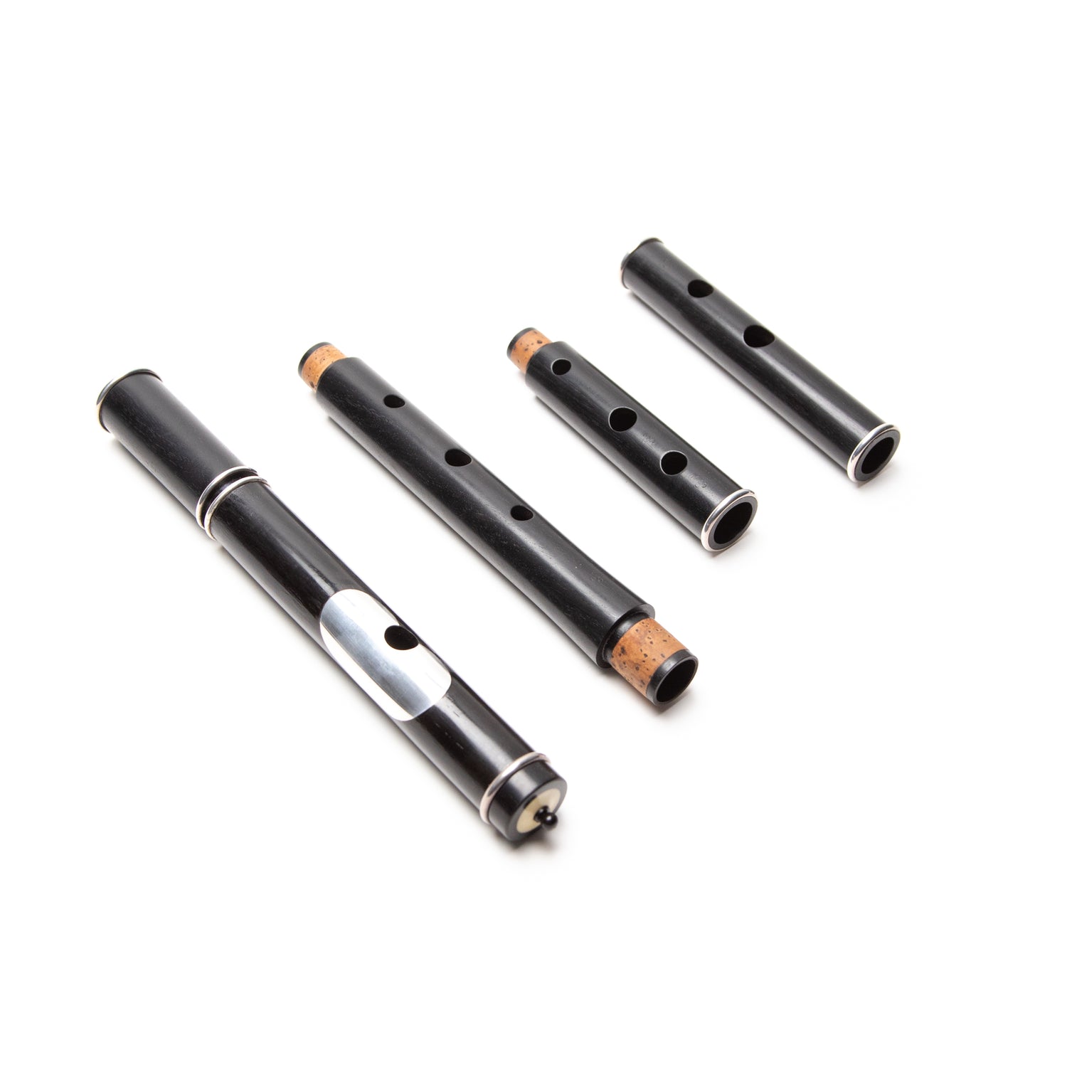 Paddy Ward Blackwood & Silver Keyless (Lefty)