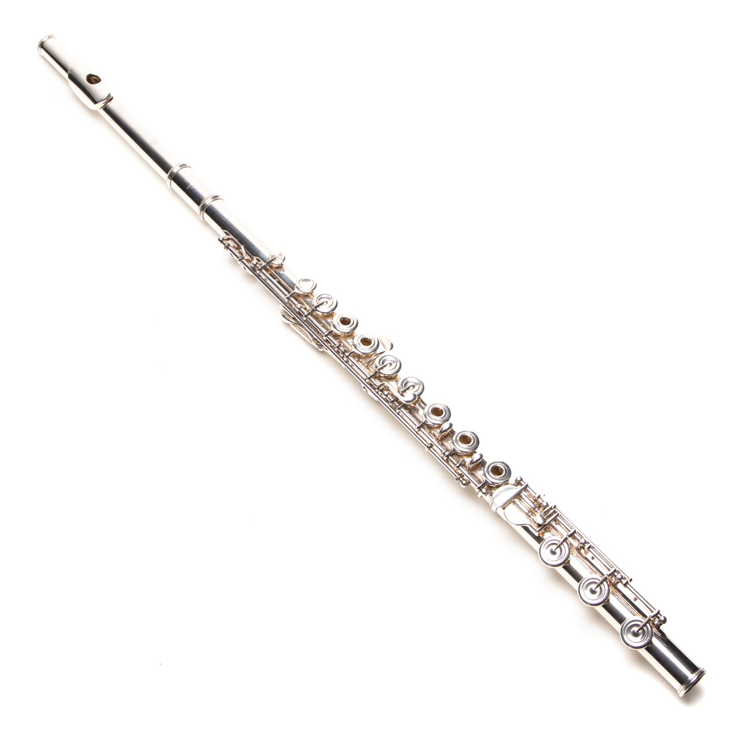 Yamaha YFL-581 Solid Silver Boehm Flute
