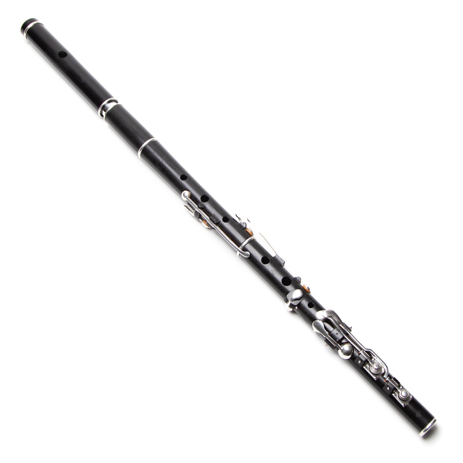 Grinter 8-Key Blackwood & Silver Rudall