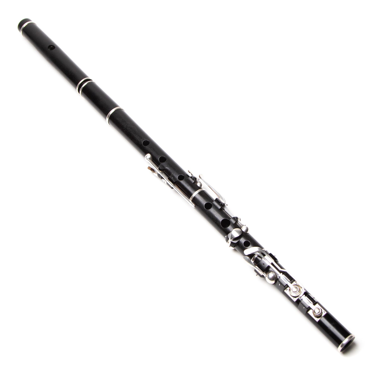John Gallagher Large Hole Blackwood & Silver Rudall 8-Key