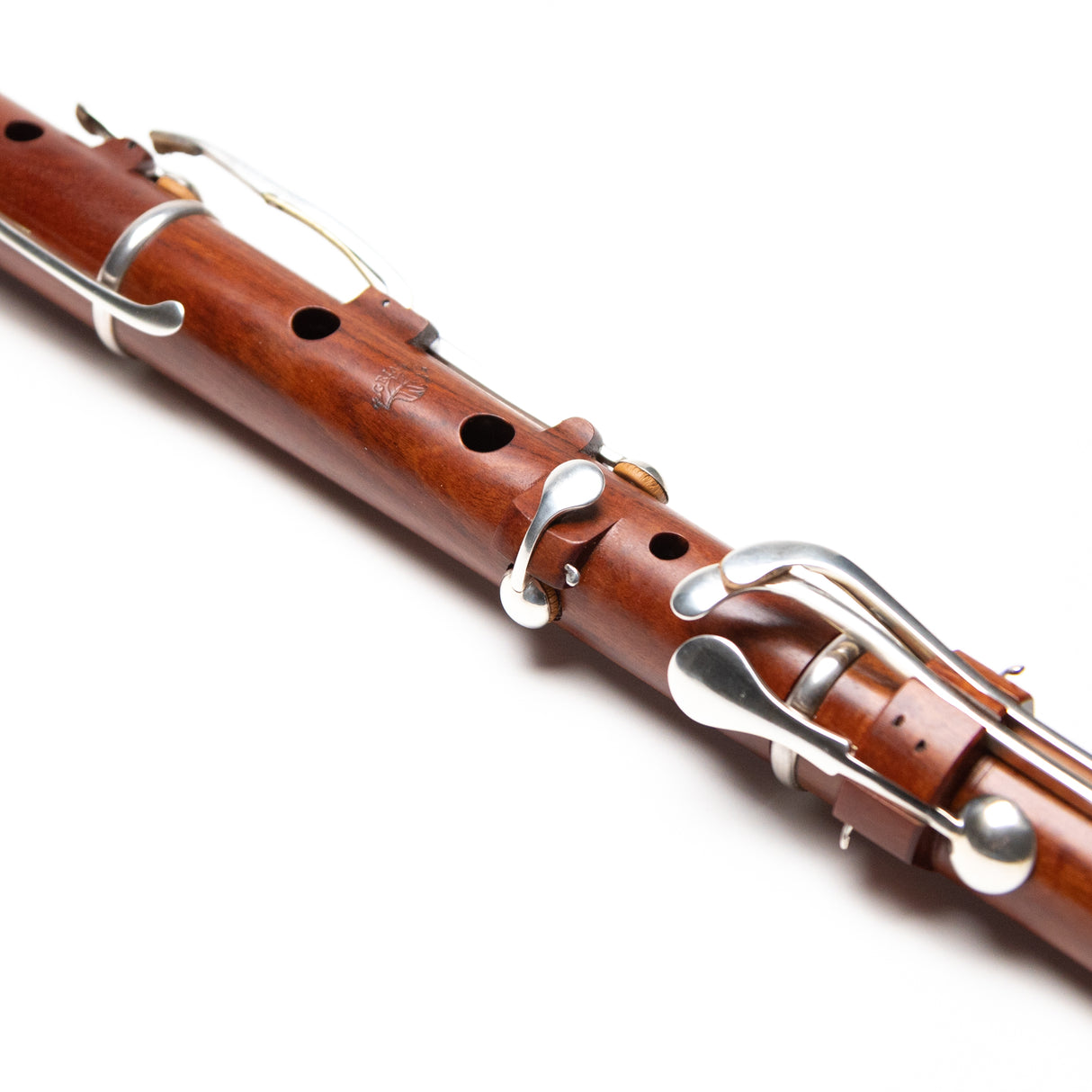 Grinter 8-Key Lancewood & Silver Bb