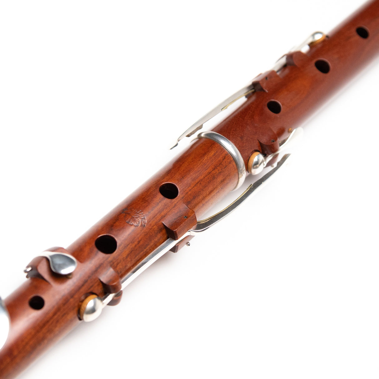 Grinter 8-Key Lancewood & Silver Bb