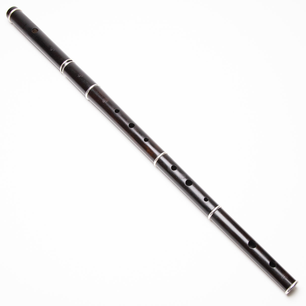 Grinter Blackwood & Silver Keyless Rudall