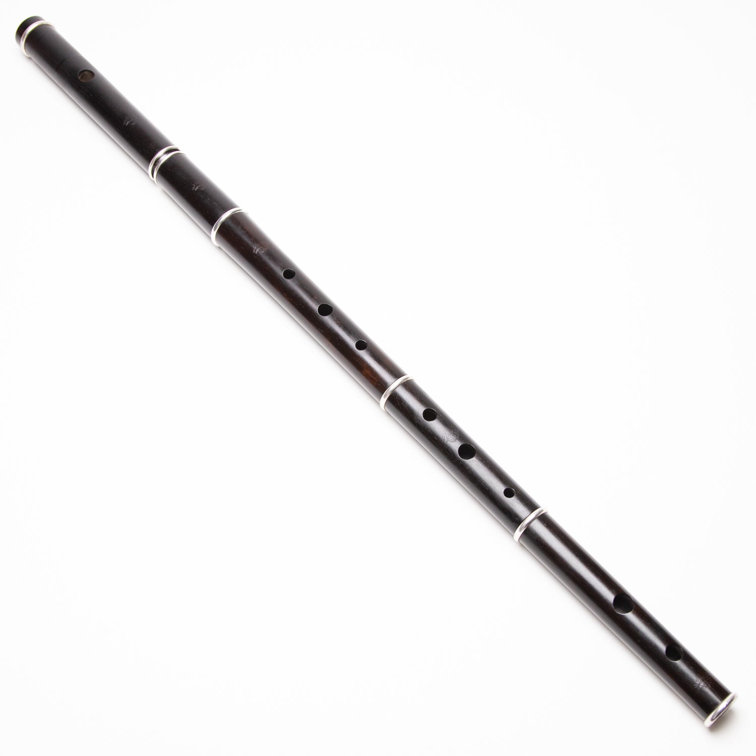 Grinter Blackwood & Silver Keyless Rudall