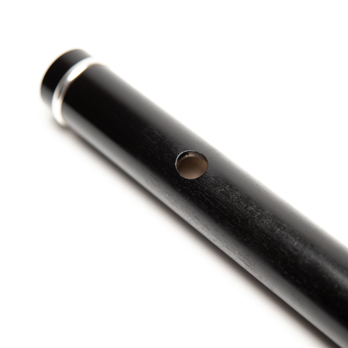 Bryan Byrne Blackwood & Silver Keyless w/C-Nat Thumb Hole