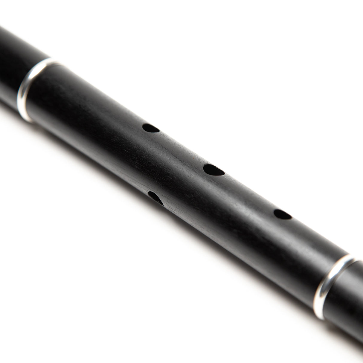 Bryan Byrne Blackwood & Silver Keyless w/C-Nat Thumb Hole