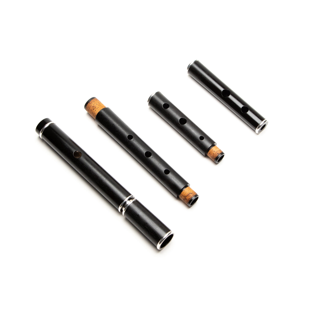 Bryan Byrne Blackwood & Silver Keyless w/C-Nat Thumb Hole