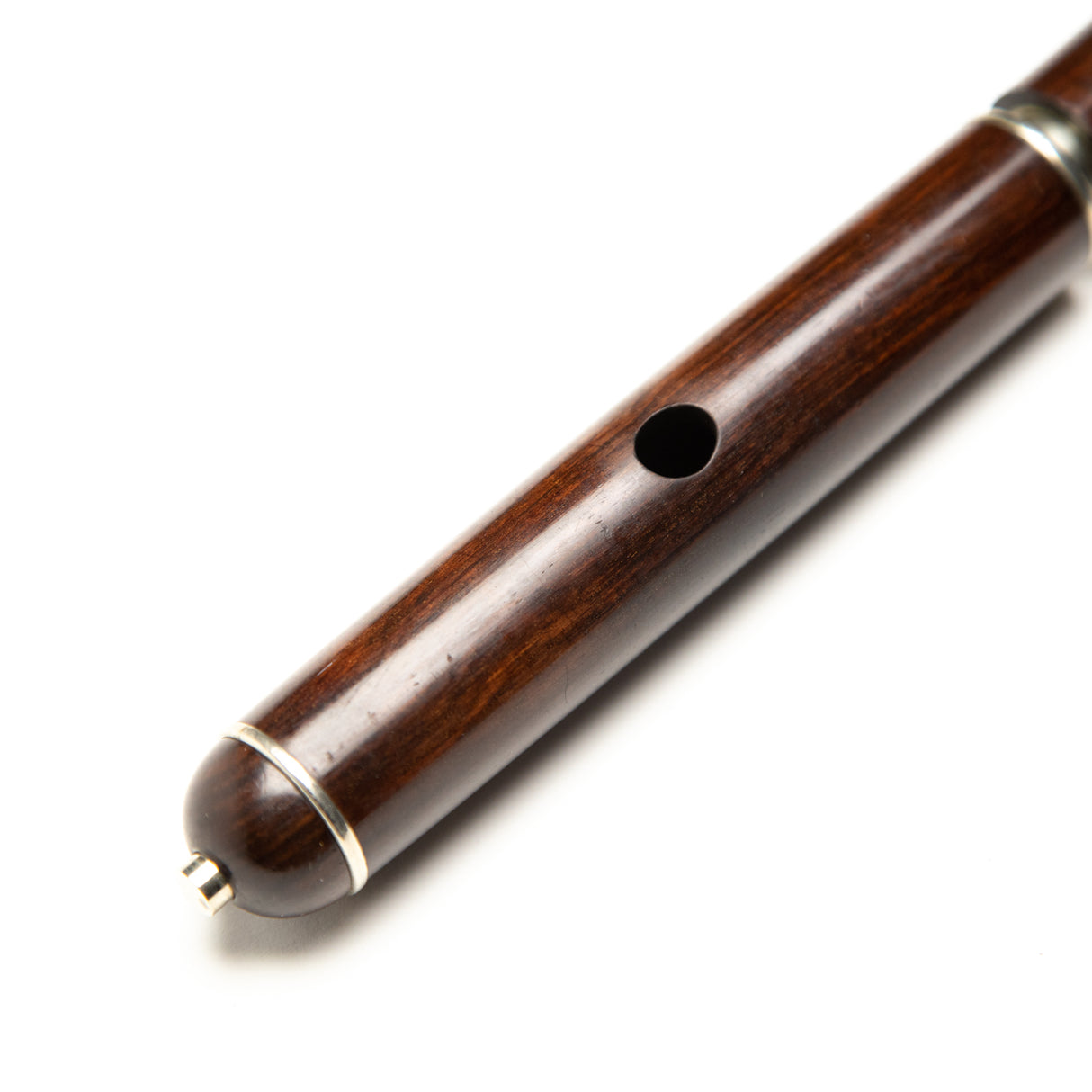 Olwell Restored Gautrot Cocus & Nickel Silver 5-Key F Flute