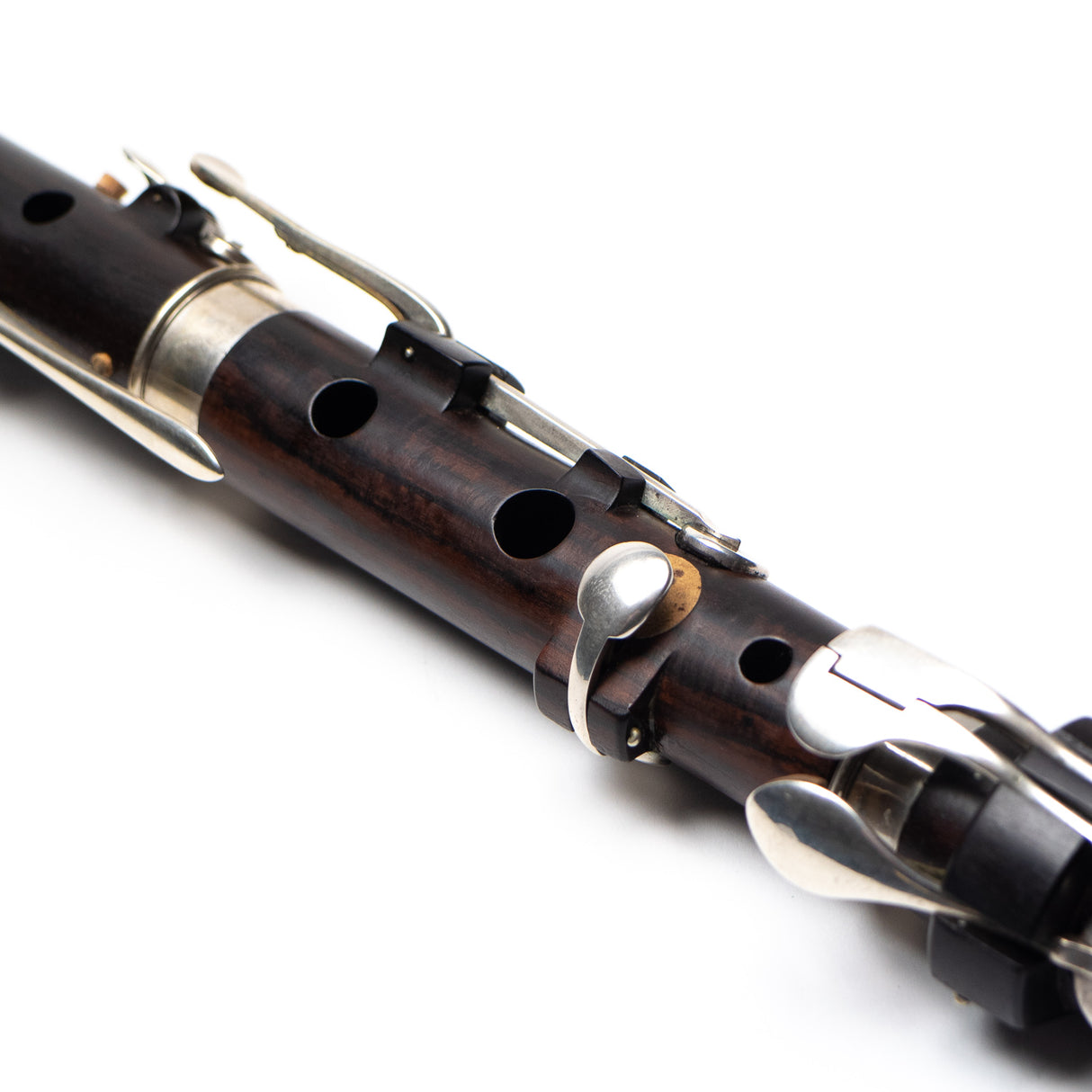 8-Key Olwell Restored Firth & Pond Flute in Cocus