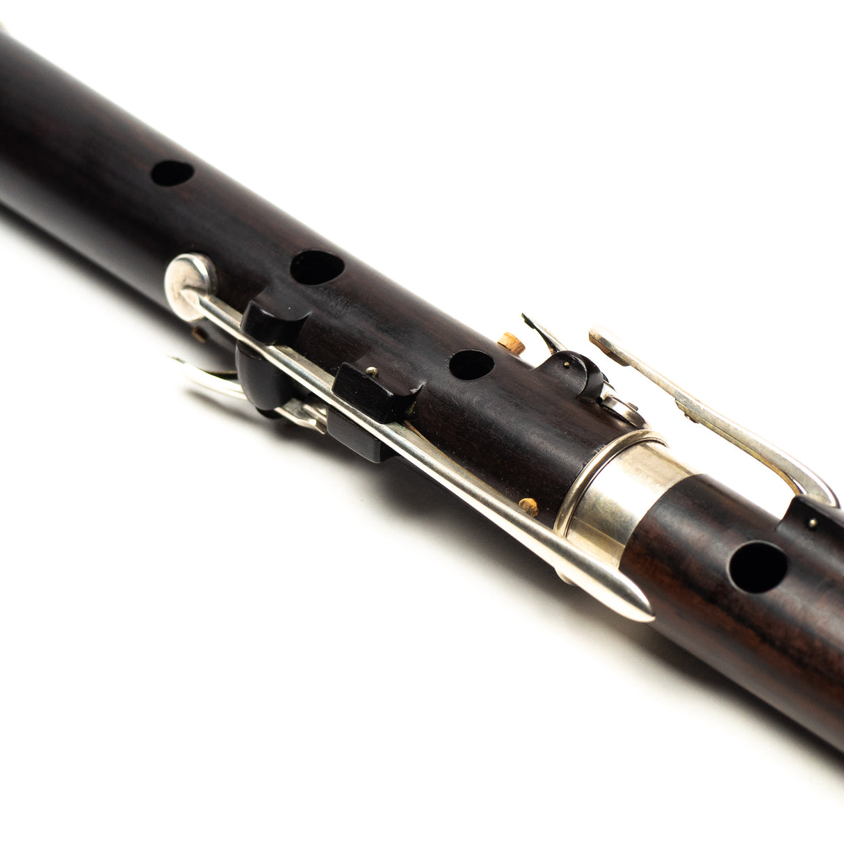 8-Key Olwell Restored Firth & Pond Flute in Cocus