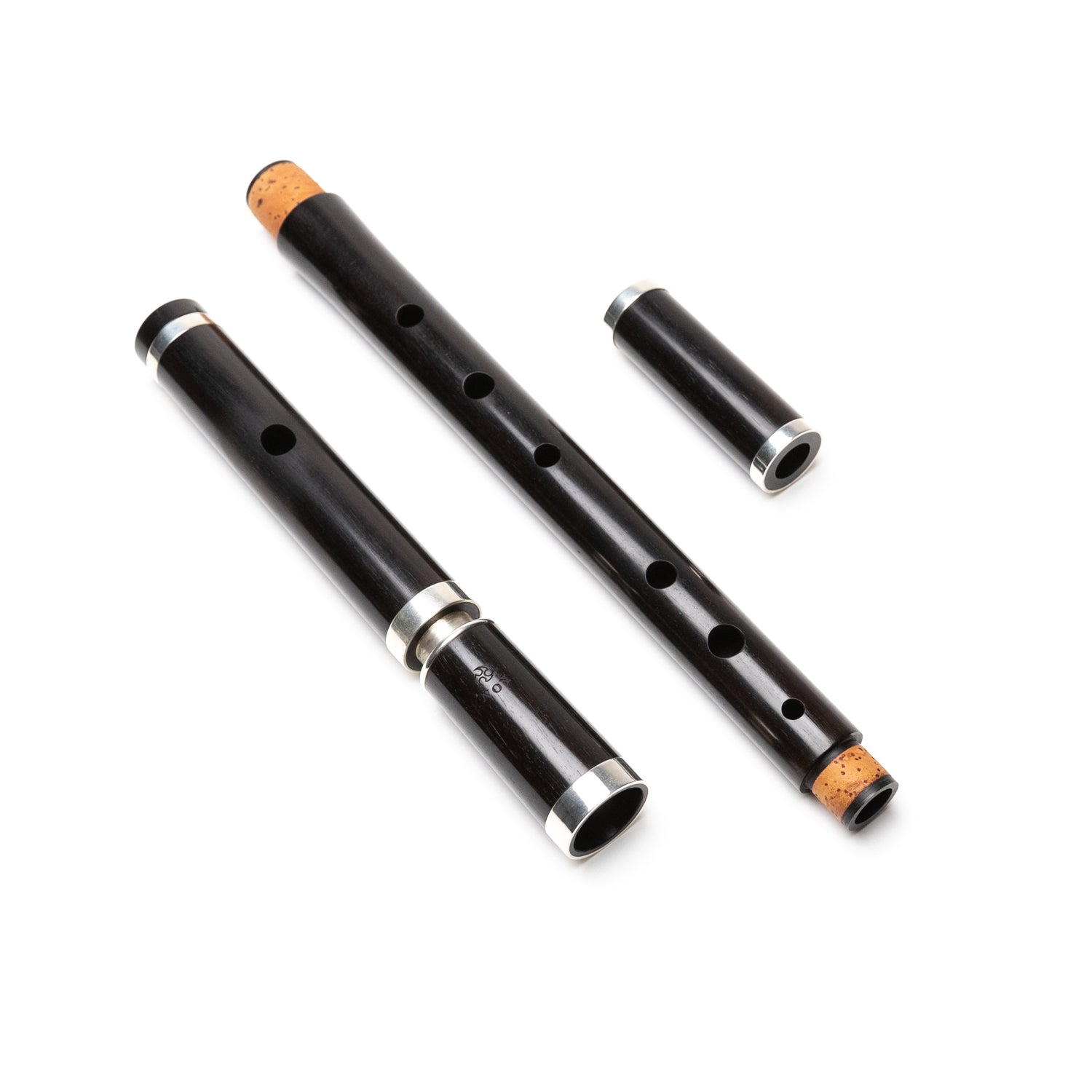 Noy Blackwood & Silver Wide Bore with X Cut Embouchure