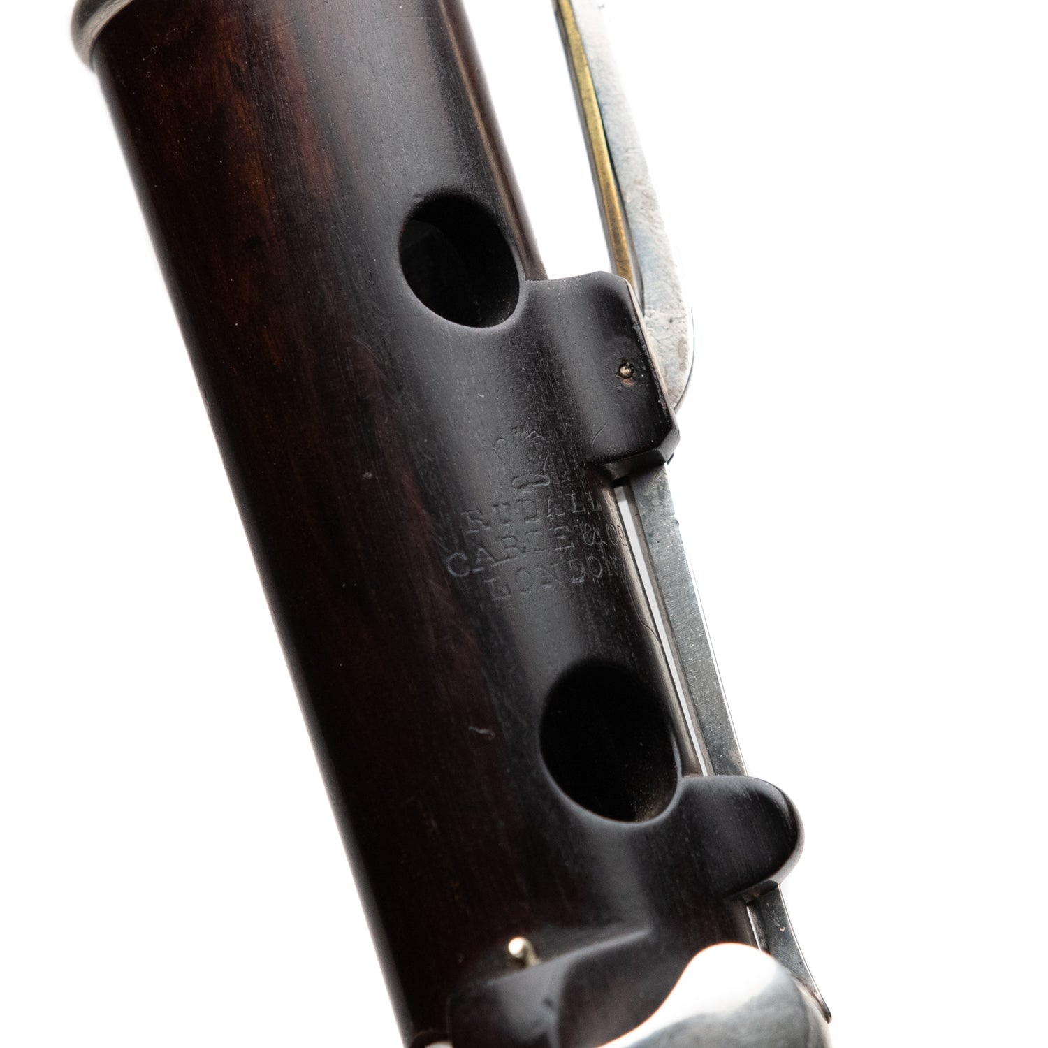 Olwell Restored Rudall, Carte & Co. Cocus & Silver 8-Key