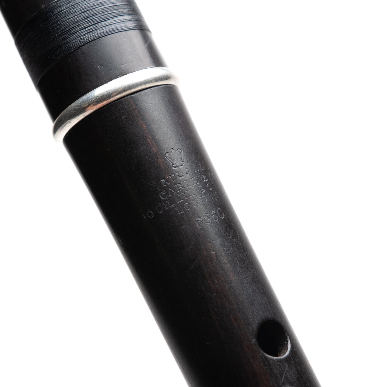 Olwell Restored Rudall, Carte & Co. Cocus & Silver 8-Key