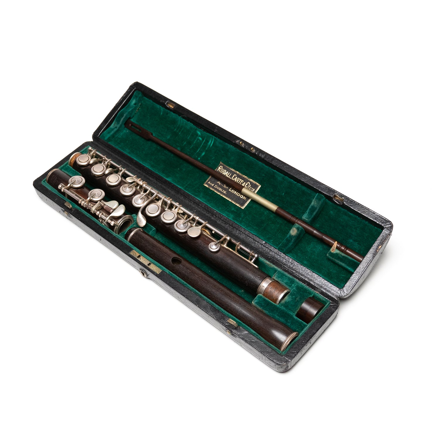 Rudall Carte & Co. Cocus & Silver Boehm System