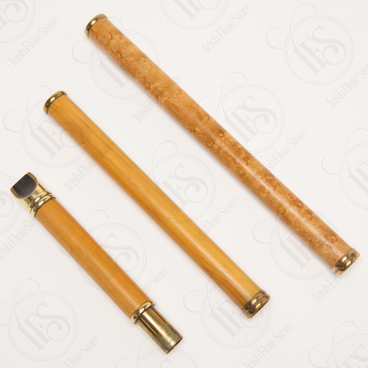 Busman Boxwood & Brass, High D with Maple C Body