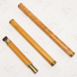 Busman Boxwood & Brass, High D with Maple C Body