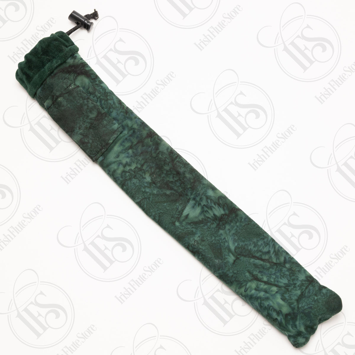 Green Whistle Sleeve with Drawstring, 16 Inch