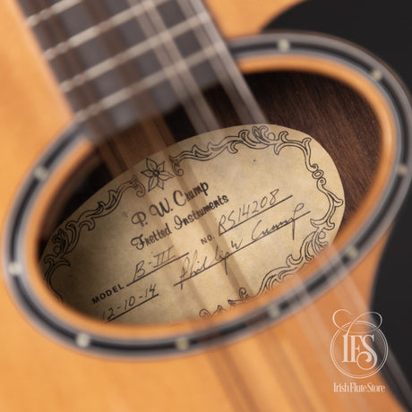 Crump B-III Irish Bouzouki with Pickup and Dragon Inlay