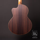 East Indian rosewood back of the Lowden S-25J