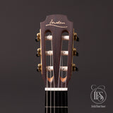 Slotted headstock of the Lowden S-25J with Gotoh Classical Gold tuners