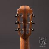 Back of the slotted headstock on the Lowden S-25J