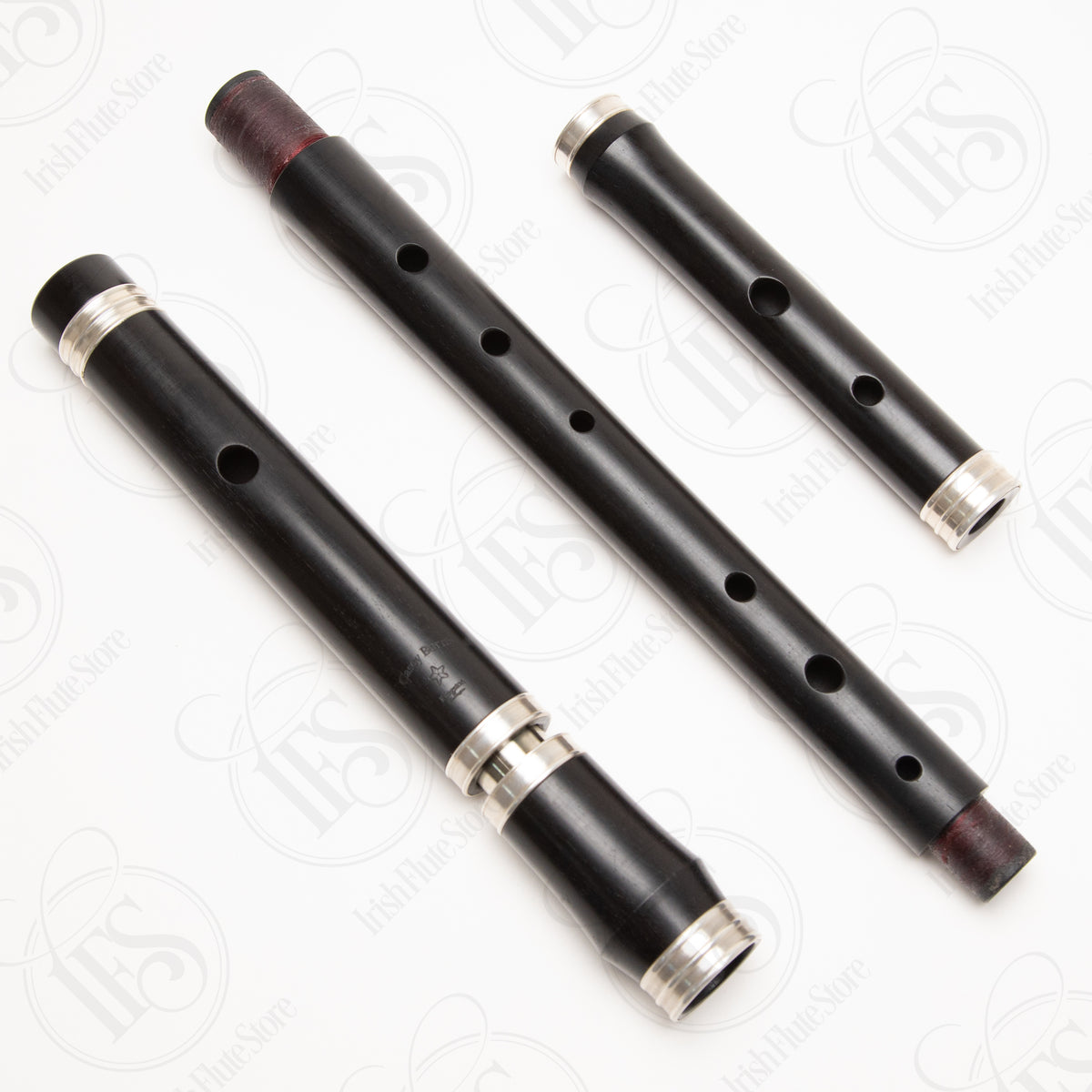 Casey Burns Blackwood & Silver Keyless, D