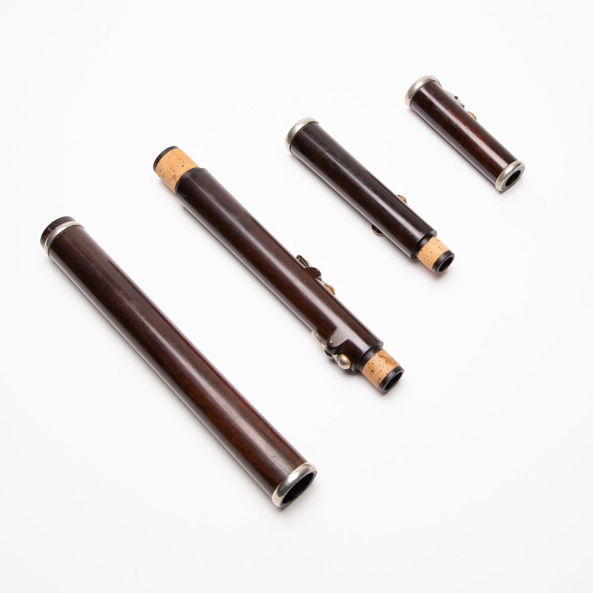 Chabrier Peloubet Cocus 4-Key Flute, D