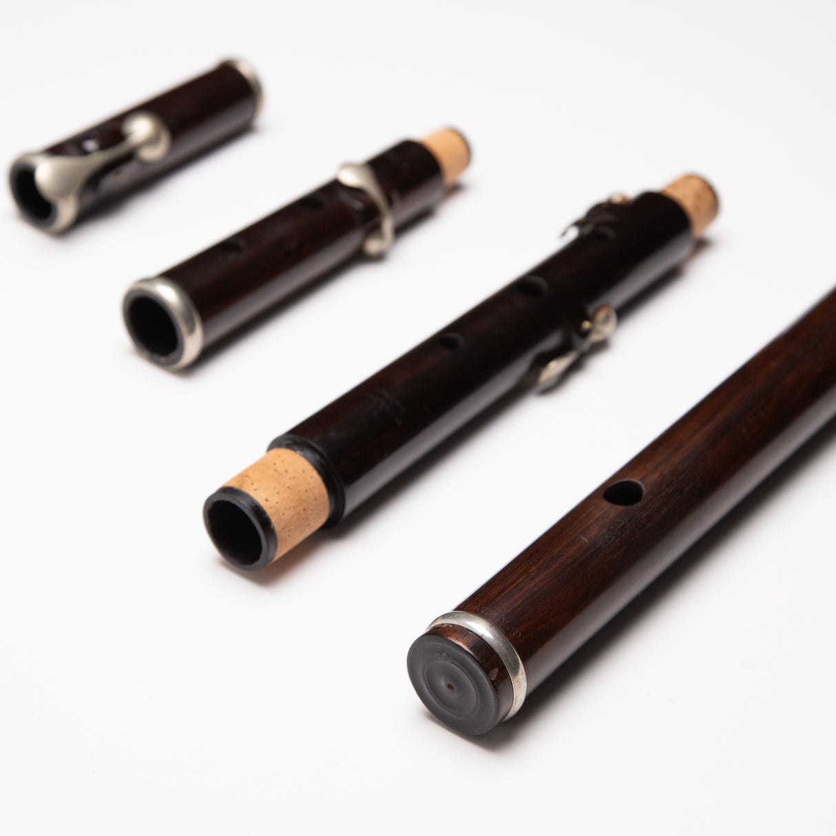 Chabrier Peloubet Cocus 4-Key Flute, D
