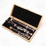 Jay Ham Cocobolo & Silver Large Hole Rudall 8-Key, D