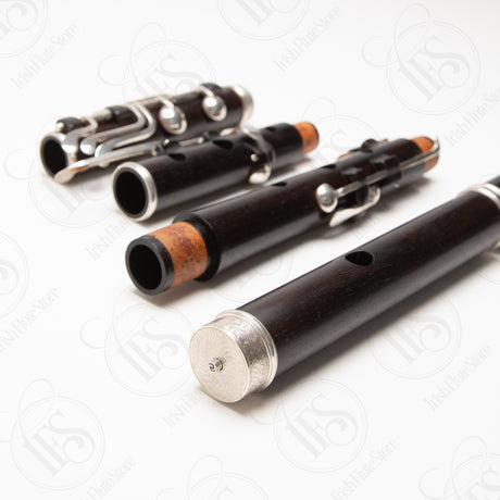 Jay Ham Cocobolo & Silver Large Hole Rudall 8-Key, D