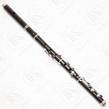 Jay Ham Cocobolo & Silver Large Hole Rudall 8-Key, D