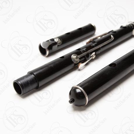 John Gallagher Blackwood & Silver Pratten 6-Key, D