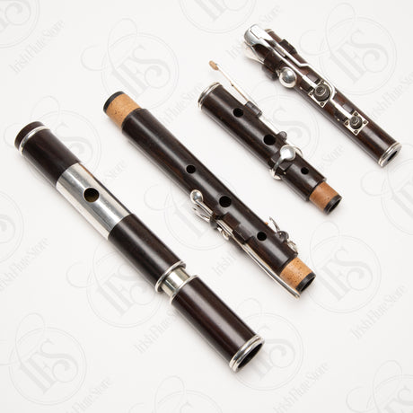 Olwell Restored William Hall & Son Cocus & Silver 8-Key, D