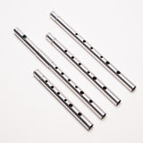 Dante Aluminum Bb/C/D/Eb Whistle Set with Adjustable Fipple Block
