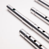 Dante Aluminum Bb/C/D/Eb Whistle Set with Adjustable Fipple Block