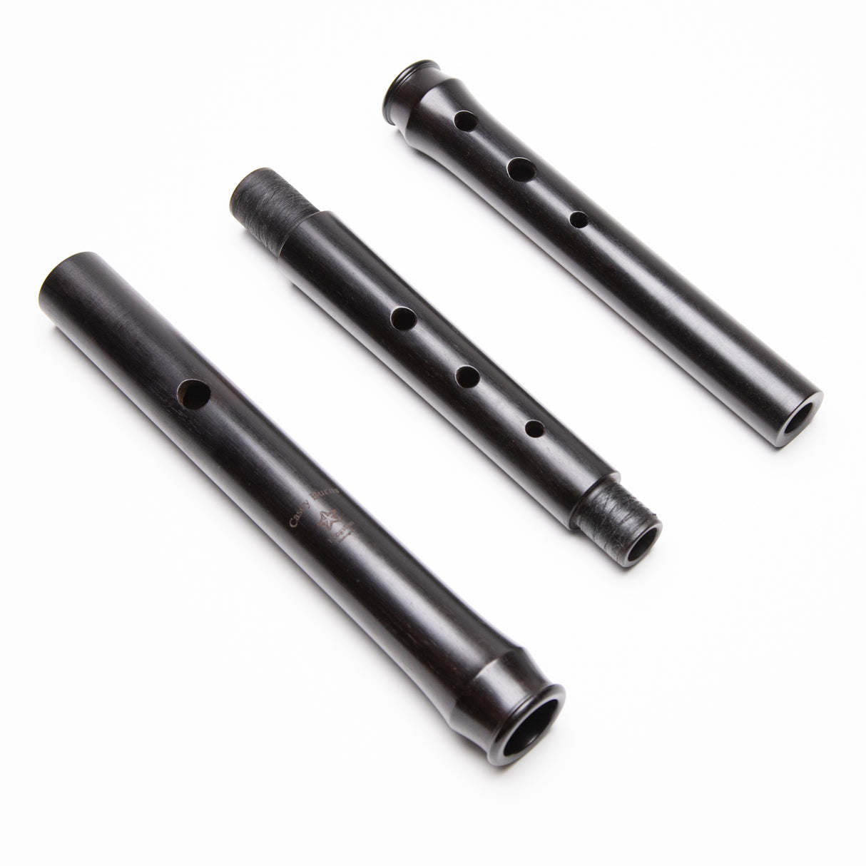 Casey Burns Blackwood Small Handed Folk Flute