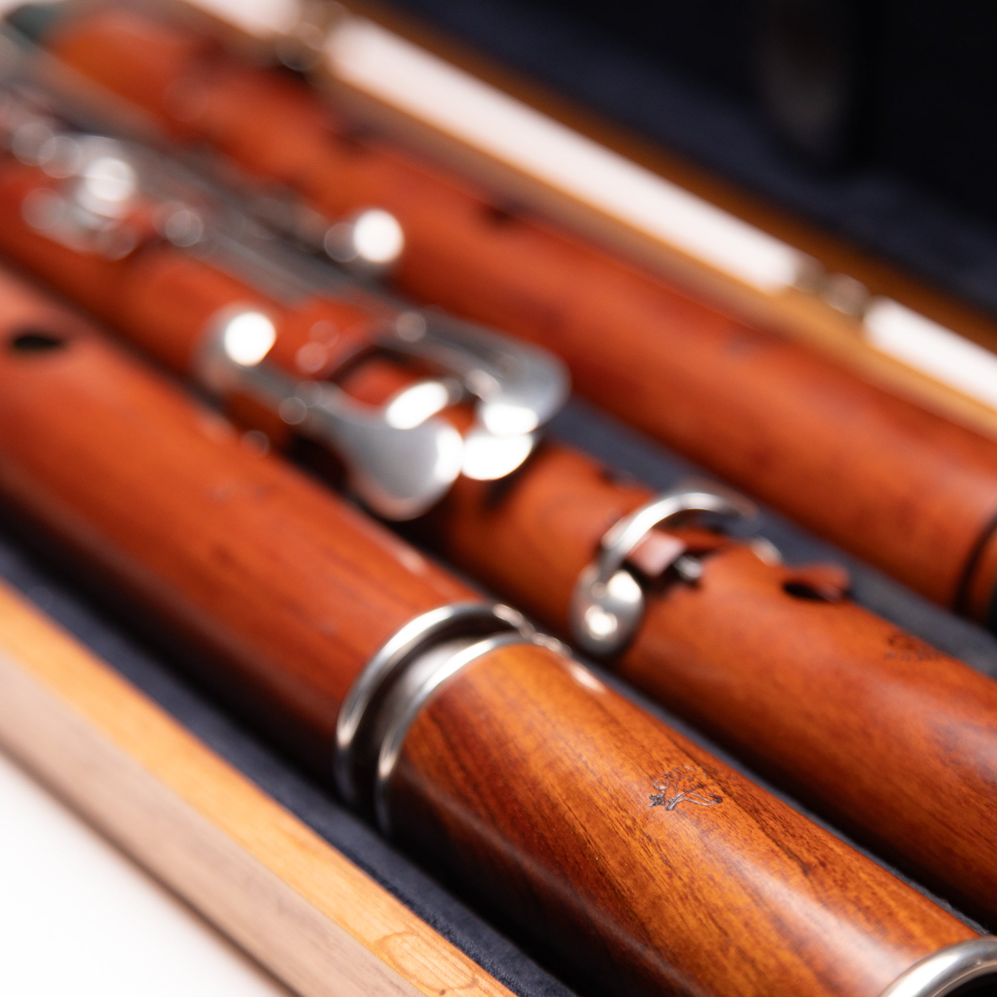 Grinter 8 Key Lancewood Silver Bb Left Handed