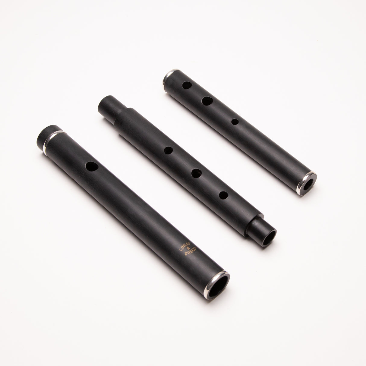 Copley Delrin D Irish Flute w/C Nat Thumbhole